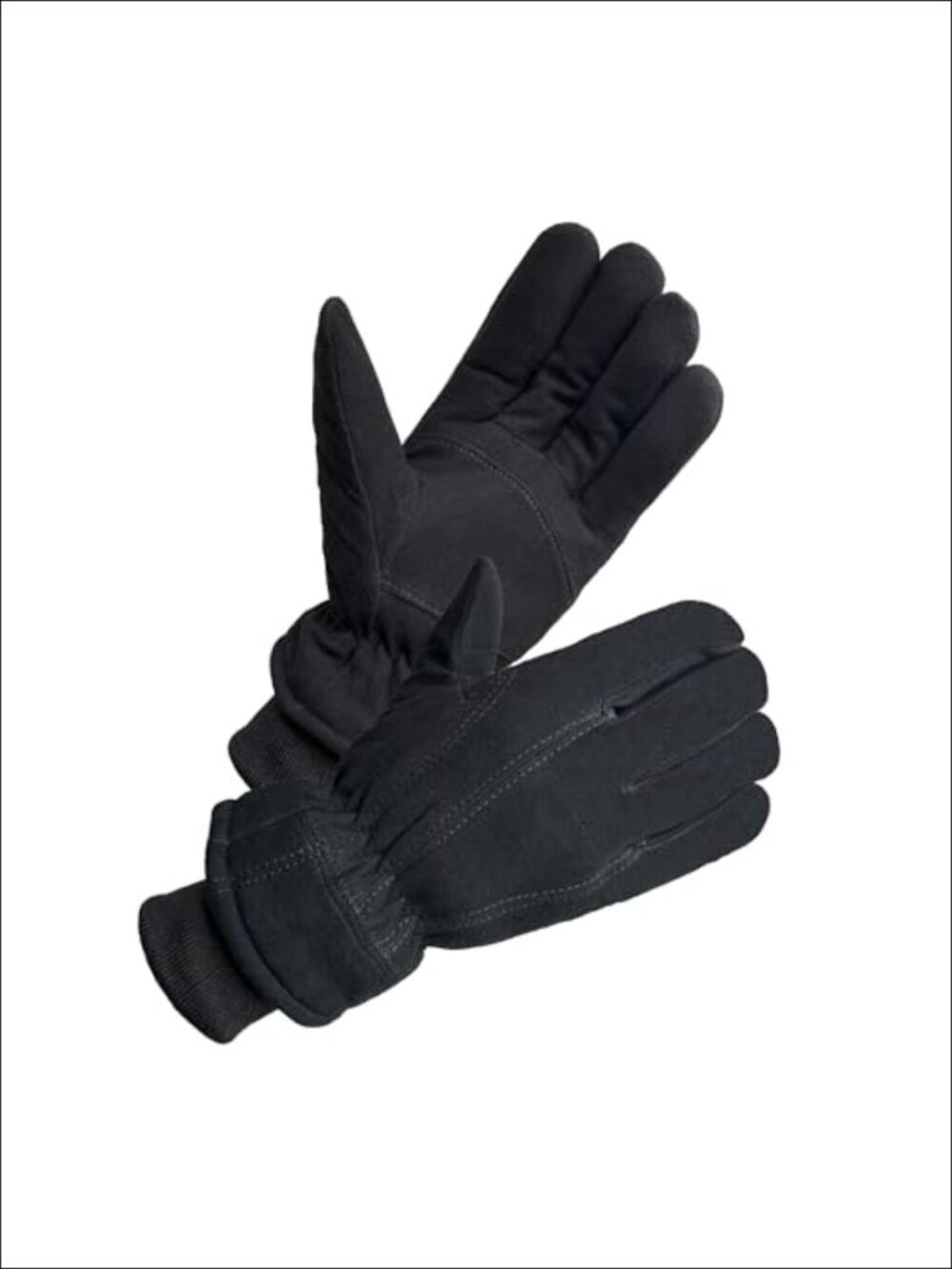 Deerskin Suede Winter Gloves 3M Thinsulate Insulation Cold Weather